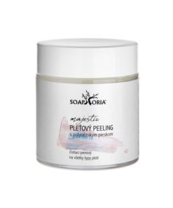 Peeling s polynézskym pieskom na tvár, 100% čisto prírodná kozmetika na pleť pomáha zatočí s upchatými pórmi a zjednotí odtieň pleti