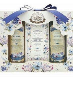 Darčeková kazeta Blue Spa morská v romantickom luxusnom balení s extraktom morských rias a solí z Mŕtveho mora