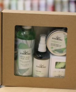 Darčeková sada Čistá aloe Soaphoria je 100% čisto prírodná kozmetika bez, syntetických farbív, ropných derivátov, sulfátov, parabénov