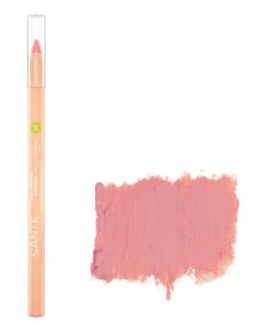 BIO ceruzka na pery 01 Gentle Rose SANTE - 100% čisto BIO prírodná dekoratívna kozmetika s vyživujúcimi olejmi a s obsahom BIO bambuckého masla.