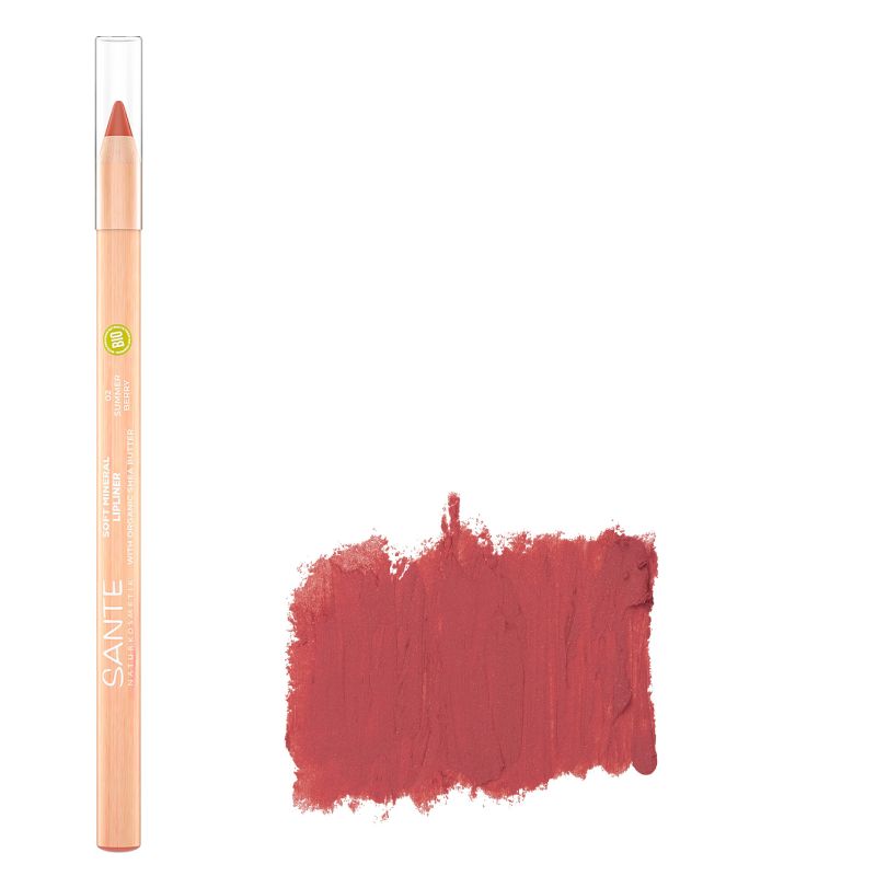 BIO ceruzka na pery dekoratívna BIO Summer 100% 02 kozmetika Berry 