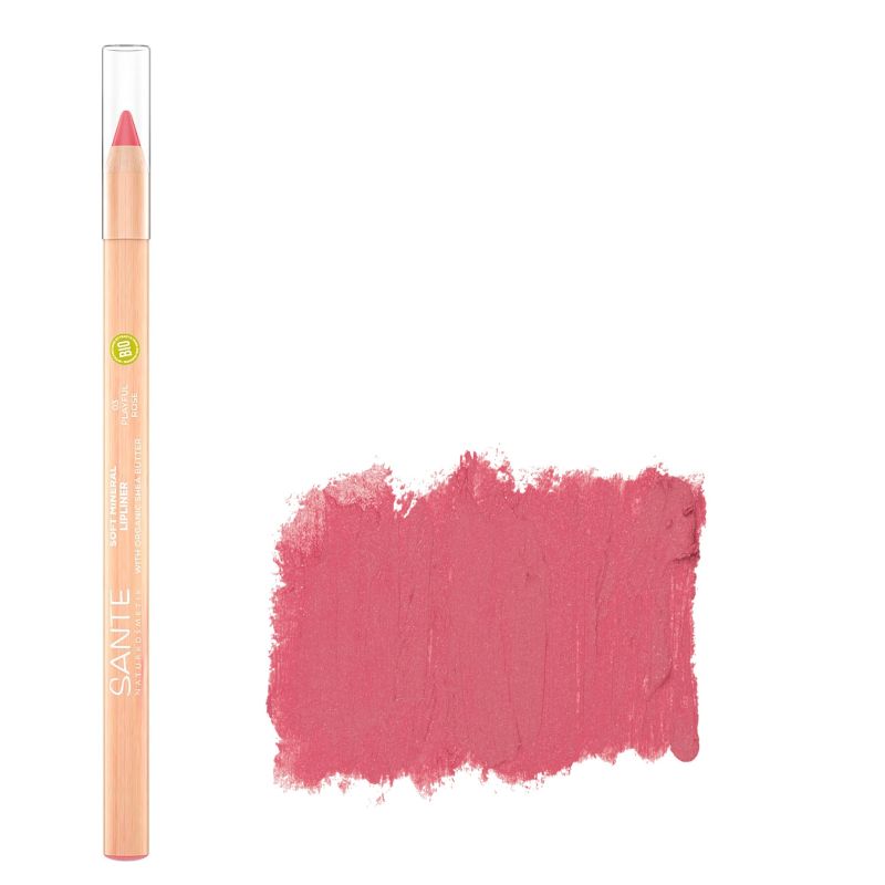 BIO ceruzka na pery kozmetika - SANTE Playful 100% 03 BIO Rose