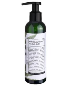 Anticelulídny telový olej 300MG CBD konopná kozmetika - 100% čisto prírodná slovenská konopná kozmetika. Na extrémne citlivú pleť, seboreu, ekzém