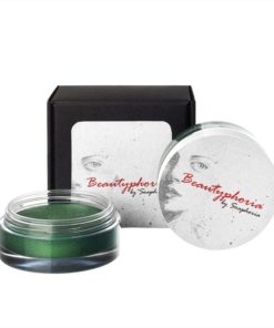 Krémový tieň & linka na oči Sparkling Leaf Beautyphoria by Soaphoria. 1 produkt na 2 spôsoby líčenia! Smaragdová. Slovenská prírodná dekoratívna kozmetika