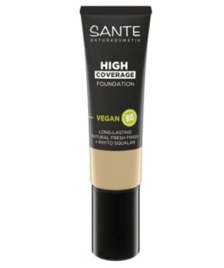 BIO make up High Coverage Foundation 02 Warm Ivory ​​s organickými peptidami pre zrelú a suchú pleť s olejmi. Nezvýrazňuje vrásky.