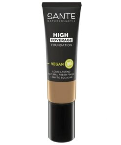 BIO make up High Coverage Foundation 05 Warm Beige ​​s organickými peptidami pre zrelú a suchú pleť s olejmi. Nezvýrazňuje vrásky.