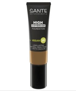 BIO make up High Coverage Foundation 06 Rose Beige ​​s organickými peptidami pre zrelú a suchú pleť s olejmi. Nezvýrazňuje vrásky.