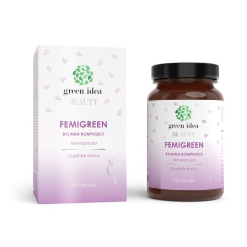 Femigreen tobolky - klimaktérium. Pre ženy v prechode proti návalom tepla. Výborná cena, vysoká kvalita výživových doplnkov.